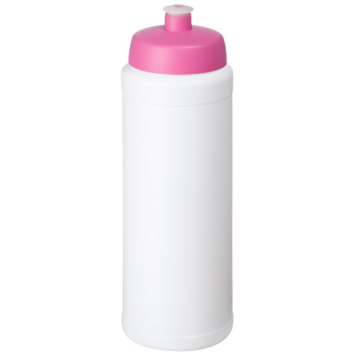 Bouteille de sport publicitaire 750 ml - Baseline Plus Blanc et Rose